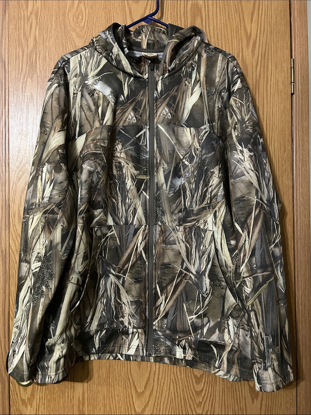 RedHead Men's Camouflage Hooded Shirt Jacket - Brown & Tan